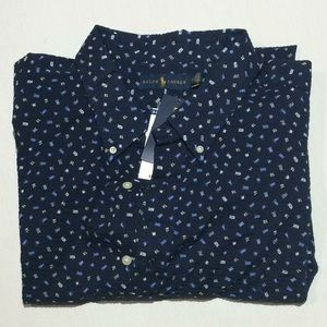 Ralph Lauren Men’s Short Sleeve Shirt Size 4XB 4TG